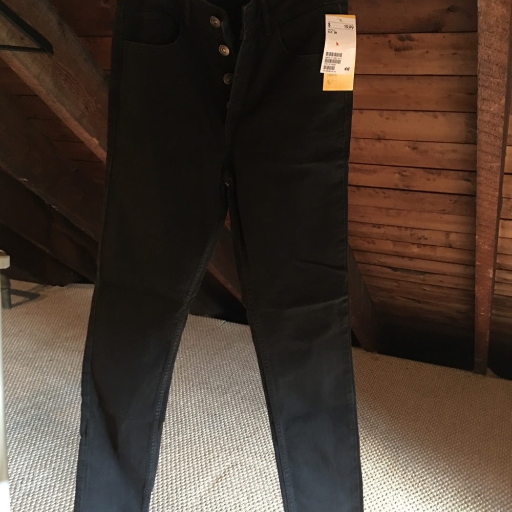 H&M skinny black jeans